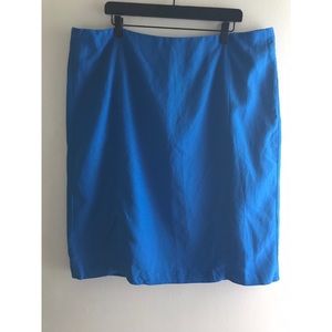 Ashley Stewart Size 20 Linen Pencil Skirt Career